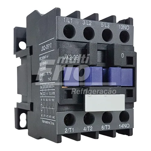 Contator Trifásico 9a 220v 1na Foto 1