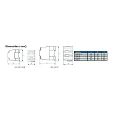 Contator Tripolar 12a 220vca Jx2 1210 1na (lth18a) 220v Foto mini  3