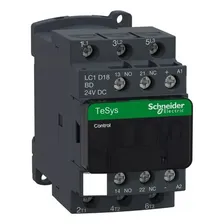 Contator Tripolar 18a 24vcc 1na1nf Lc1d18bd Schneider Foto mini 1