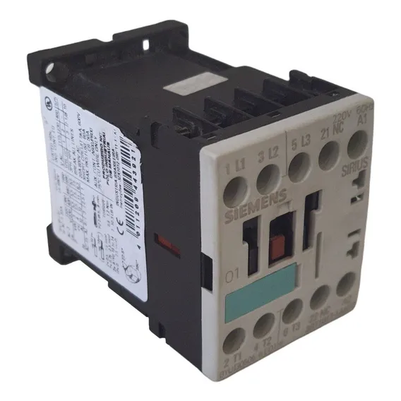 Contator Tripolar 1nf 60hz 3rt1017-1an12 Siemens Foto 1