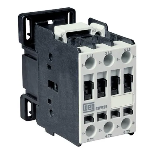 Contator Tripolar 25a 280vca Cwm25 Weg Foto 1