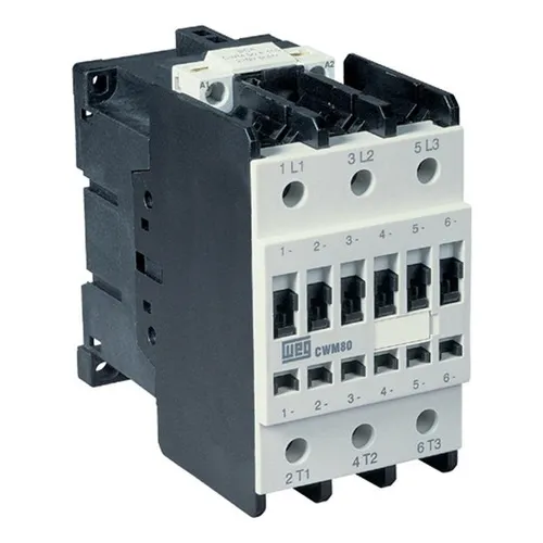 Contator Tripolar 80a 220vca Cwm - Weg - CWM80-00-30D23 Foto 1