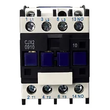 Contator Tripolar 9a Cjx2 0910 - 1na 220v Foto mini 1