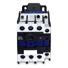 Contator Tripolar Cjx2 32a 1na Comando Em 24vcc Foto mini  2