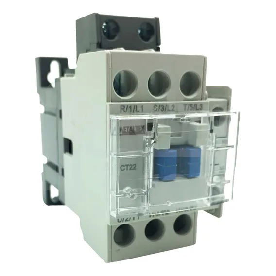 Contator Tripolar Ct22-h5-311 22a 220vca 1na+1nf Metaltex Foto 1