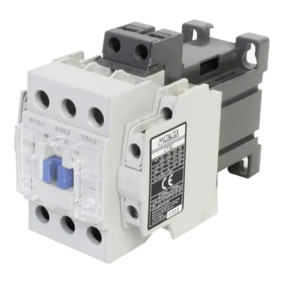 Contator Tripolar Ct32-b0-322 32a 24vcc 2na+2nf Metaltex Foto 1