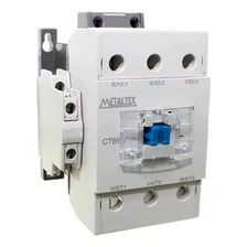 Contator Tripolar Ct65-h5-322 220v 65a Metaltex 2na+2nf Foto mini 1
