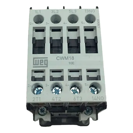 Contator Tripolar Cwm18-10-30v26 18a 1na 220vca Weg Foto 1
