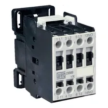 Contator Tripolar Cwm9-10-30d23 9a 1na 220vac Weg 220v Foto mini 1