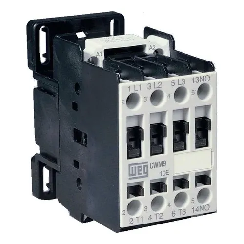 Contator Tripolar Cwm9-10-30d23 9a 1na 220vac Weg 220v Foto 1