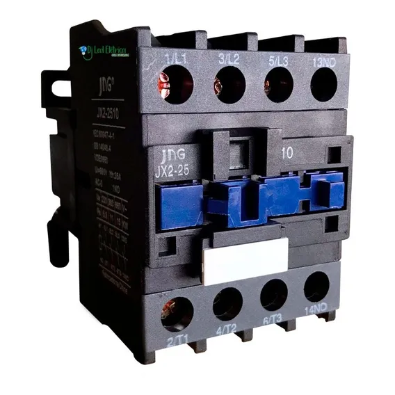 Contator Tripolar PotĂȘncia Na Vca 25a - Jx2 2510 24v - Jng Foto 1
