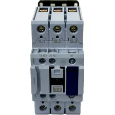 Contator Tripolar Weg 50a Cwb50 220v 1na+1nf Foto mini 4