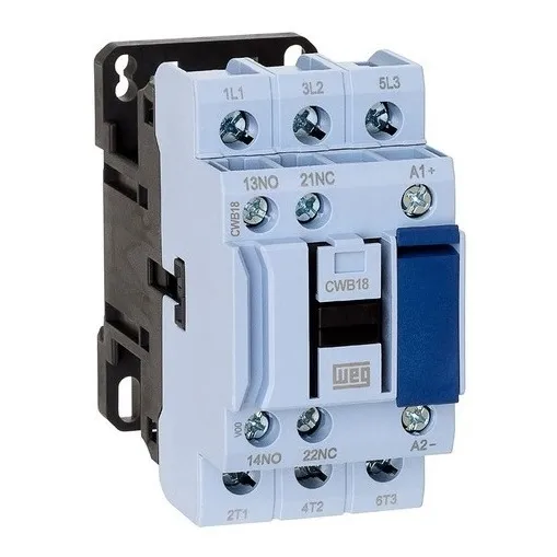 Contator Tripolar Weg Cwb25-11-30c03 25a 24vdc 1na+1nf Foto 1