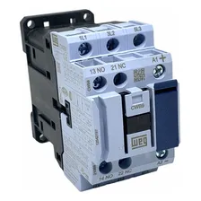 Contator Tripolar Weg Cwb9 9a 24vcc Cwb9-11-30c03 1na+1nf Foto mini 2