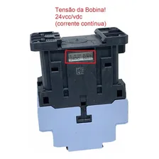 Contator Tripolar Weg Cwb9 9a 24vcc Cwb9-11-30c03 1na+1nf Foto mini 3