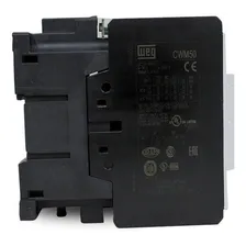 Contator Tripolar Weg Cwm50-22-30v26 50a 2na + 2nf 220v Foto mini 3