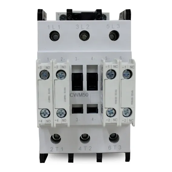 Contator Tripolar Weg Cwm50-22-30v26 50a 2na + 2nf 220v Foto 1