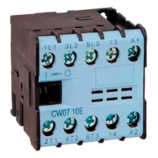 Contator Weg Cw07 10e 7amp 1na Mini Contator Bobina 220v Foto  mini 1