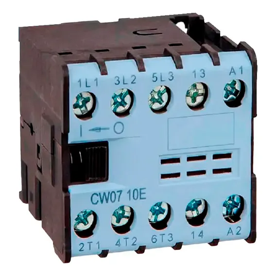 Contator Weg Cw07 10e 7amp 1na Mini Contator Bobina 220v Foto 1