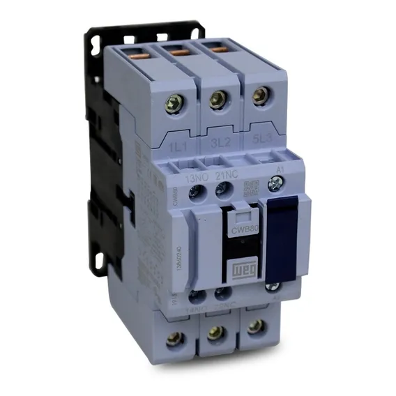 Contator Weg Cwb 24vca 80a 1na 1nf Tripolar Cwb80 11 30d02 Foto 1