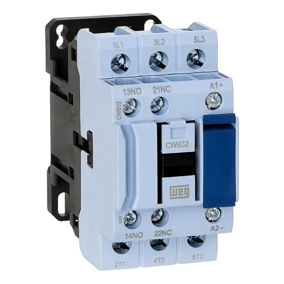 Contator Weg Cwb32-11-30D23 - 32A - 220V - 1NA+1NF Foto 1