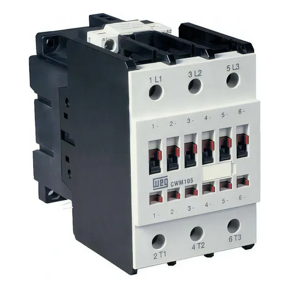 Contator Weg Cwm105-22-30v26 Tripolar 105a 2na + 2nf 220v Foto 1