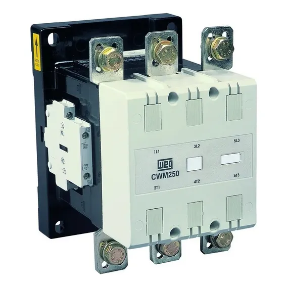Contator Weg Tripolar 220v 250a - Cwm250-22-30d23 Foto 1