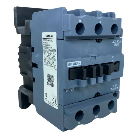 Contatora Siemens Tripolar 3mt7 65a S3 1na+1 220 Vca 220v Foto 1