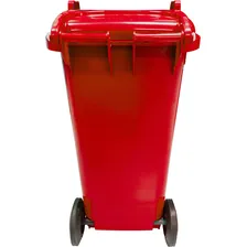 Conteiner Lixeira Plastico 120 Litros Com Rodas De 200mm Foto mini 4