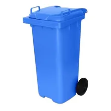 Conteiner Lixeira Plastico 120 Litros Com Rodas De 200mm Foto mini 1