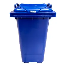 Conteiner Lixeira Plastico 120 Litros Com Rodas De 200mm Foto mini 2