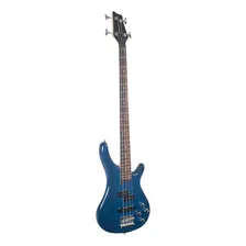 Contra Baixo 4 Cordas Ativo Giannini Gb200a Elétrico Baixo Cor Transparent Blue Foto mini  3