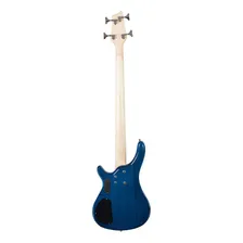 Contra Baixo 4 Cordas Ativo Giannini Gb200a Elétrico Baixo Cor Transparent Blue Foto mini  2