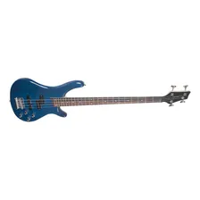 Contra Baixo 4 Cordas Ativo Giannini Gb200a Elétrico Baixo Cor Transparent Blue Foto mini 4