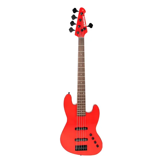 Contra Baixo Ativo 5c Jazz Bass Waldman Gjjf355a Drd Deep Foto 1