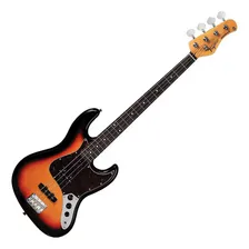 Contra Baixo Eletrico Tagima Jazz Bass 4 Cordas Tw73 Sunburst Foto mini 2