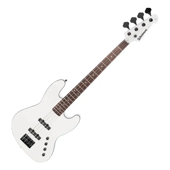 Contra Baixo Jazz Bass 4 Cordas Ativo Waldman Gjjf350a Wh Foto 1