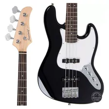 Contra Baixo Jazz Bass Strinberg Jbs40bk 4 Cordas Passivo Foto mini 2