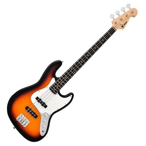 Contra Baixo Phoenix Jazz Bass Phx Jb3ts 4 Cordas Sunburst Foto 1