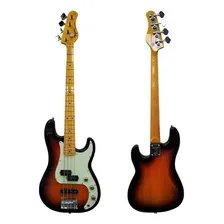 Contra Baixo Tagima 4 Cordas Tw-65 Serie Woodstock Sunburst Foto mini 2