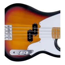 Contra Baixo Tagima 4 Cordas Tw-66 Passivo Serie Woodstock Sunburst Foto mini 4