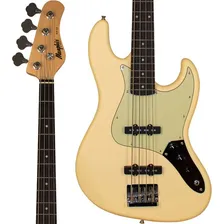 Contra Baixo Tagima Memphis Mb50 Ows 4 Olympic White Satin Foto mini 4