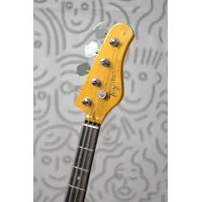 Contra-baixo Tagima Tw73 Jazz Bass Passivo Tw Series Braço Em Maple C Shape Corpo Em Poplar Sunburst Acabamento Brilhante Foto mini 4