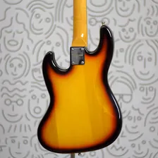 Contra-baixo Tagima Tw73 Jazz Bass Passivo Tw Series Braço Em Maple C Shape Corpo Em Poplar Sunburst Acabamento Brilhante Foto mini 2