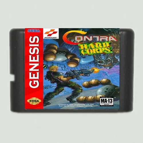 Contra Hard Corps Probotector Português Mega Drive Genesis Foto 1