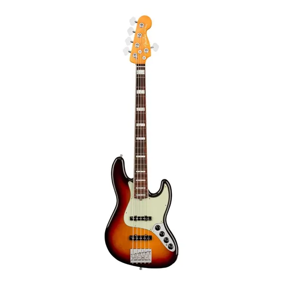 Contrabaixo Fender American Ultra 5 Cordas Sunburst Foto 1