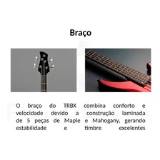 Contrabaixo Yamaha Trbx 305 Car 5 Cordas Ativo Foto mini 3