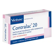 Contralac 20 Com 16 Comprimidos - Virbac - Imediato Foto mini 1