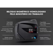 Control Id maquina cartao ponto digital biometrico bivolt Foto mini 3