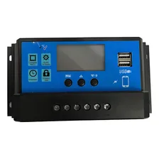Controlador Carga Painel Solar 60a Regulador 12vou 24v Knup Foto mini 1